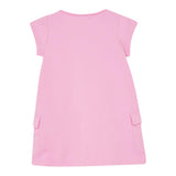 Liu Jo Abito Mezza Manica Tinta Unita con Logo per Neonata KA5017N ROSA LIU JO 