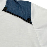 Duepuntozero T-Shirt Tinta Unita con Stampa per Bambino TSB256J BIANCO DUEPUNTOZERO 