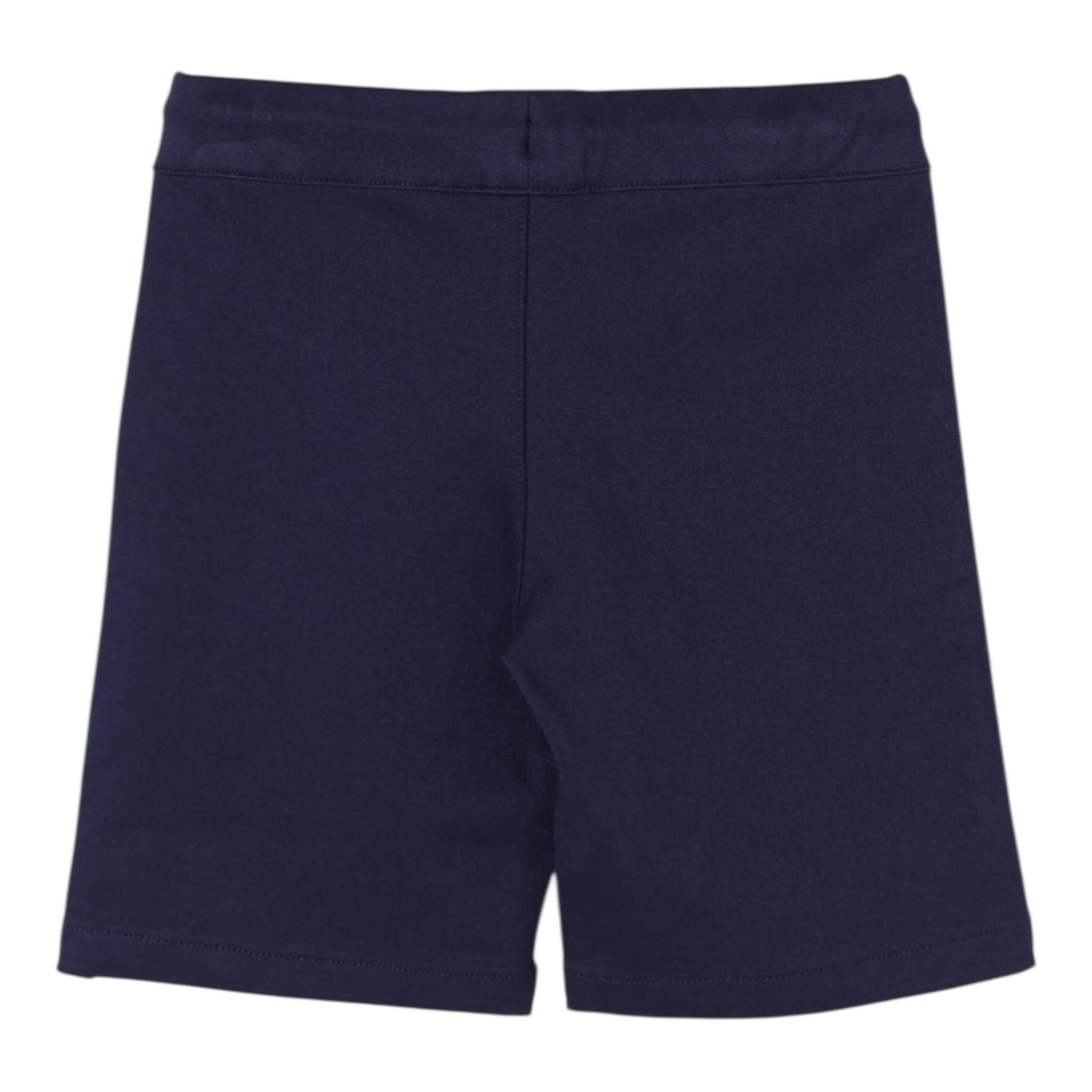 Boss Bermuda Tinta Unita con Elastico In Vita per Neonato J52084 BLU BOSS 