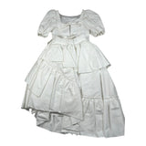 Raffaella Completo 2 Pezzi Camicia-Gonna per Bambina OTRANTO14 BIANCO RAFFAELLA 