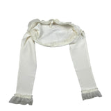 Monnalisa Coprispalle Tinta Unita con Tulle per Bambina 715800A1 PANNA MONNALISA 