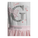 Guess Completo 2 Pezzi T-Shirt-Gonna Bicolore per Neonata A4RG21K6YW0 BIANCO/ROSA GUESS 