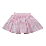 Gaelle Gonna Bicolore con Fantasia A Righe Bianco/Rosa per Bambina 2746G00498 BIANCO/ROSA GAELLE 