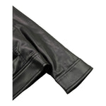 Liu Jo Giubbino In Ecopelle Tinta Unita con Zip E Capuccio per Bambino QF3003 NERO LIU JO 