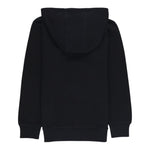 BALMAIN felpa chiusa con cappuccio tinta unita con logo Nero per Bambino BV4P00 NERO BALMAIN 