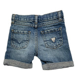 Guess Bermuda In Denim Tinta Unita con Girovita Regolabile per Neonato DHDHH BLU GUESS 