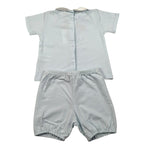 Coccode Completo 2 Pezzi T-Shirt-Culotte Tinta Unita per Neonato C5516777 AZZURRO COCCODE 