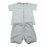 Coccode Completo 2 Pezzi T-Shirt-Culotte Tinta Unita per Neonato C5516777 AZZURRO COCCODE 