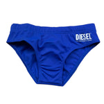 Diesel Costume Modello Slip Tinta Unita con Logo per Bambino J02295 COBALTO DIESEL 