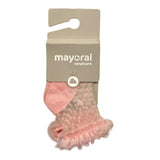 MAYORAL calzini tinta unita con tulle Rosa per Neonata 9479 ROSA MAYORAL 