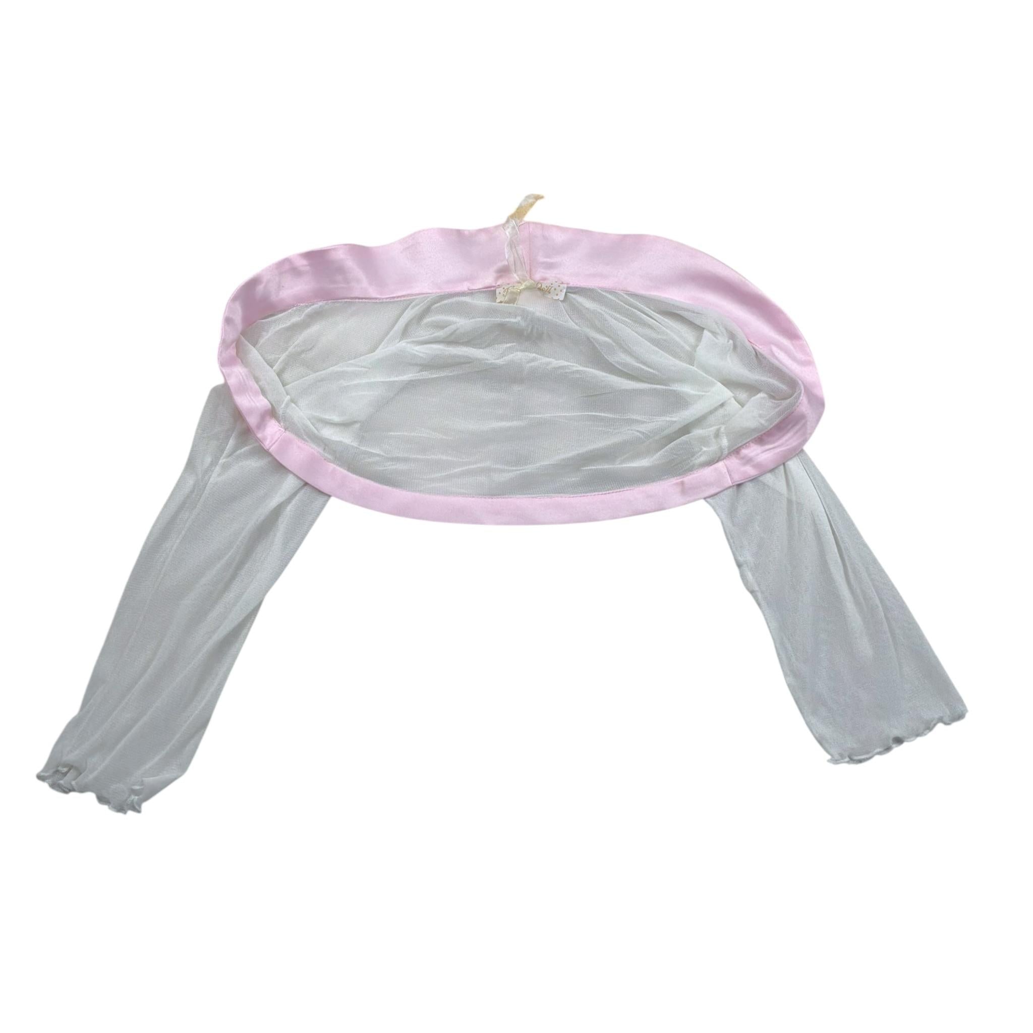 Piccola Doll Coprispalle Tinta Unita Velato per Bambina CS2071B ROSA PICCOLA DOLL 