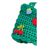 Stella Mccartney Borsa Tinta Unita In Maglia con Applicazioni per Bambina TW0A28 VERDE STELLA McCARTNEY 