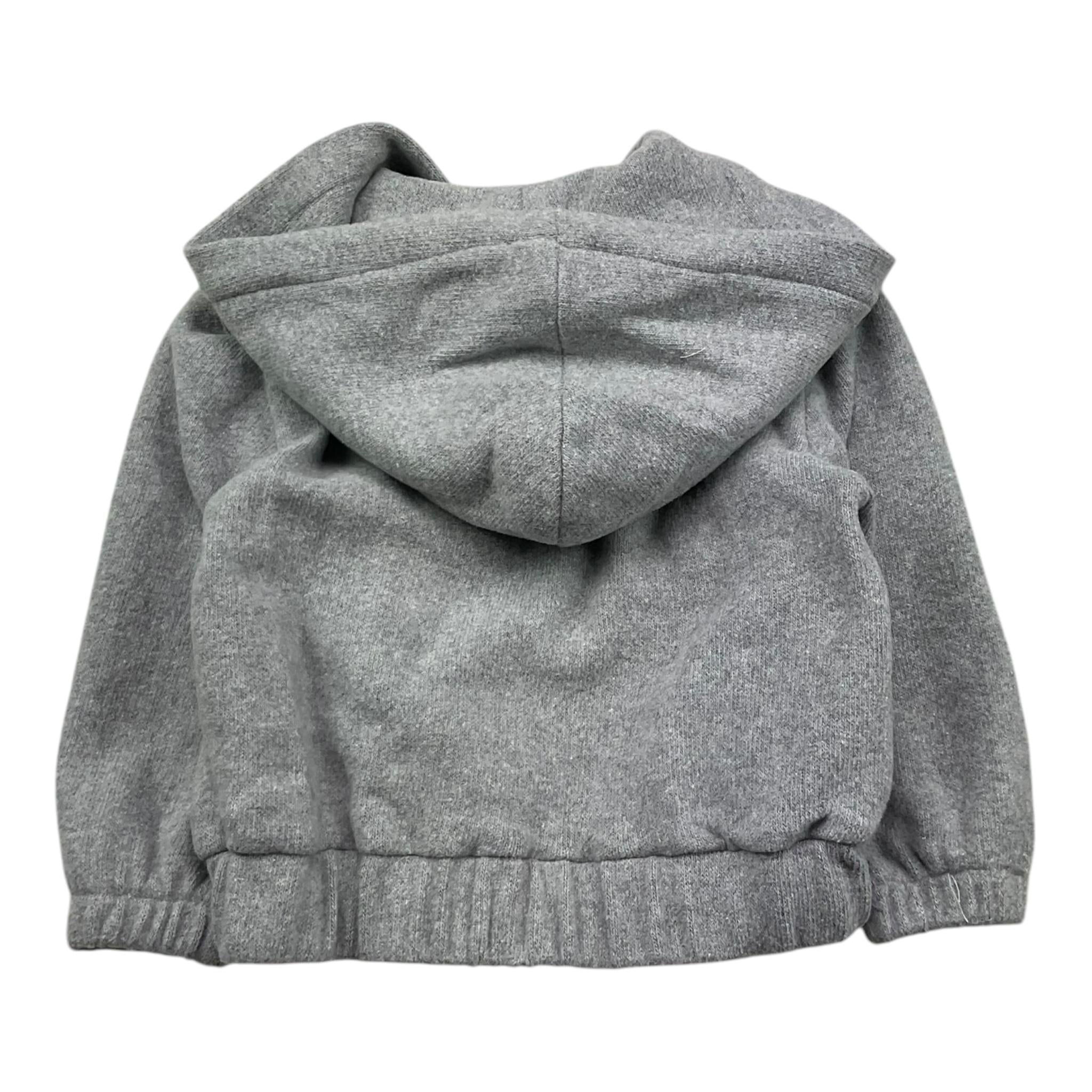 LE BEBE' felpa tinta unita con zip e cappuccio Grigio per Neonato LBB5241 GRIGIO LE BEBE' 