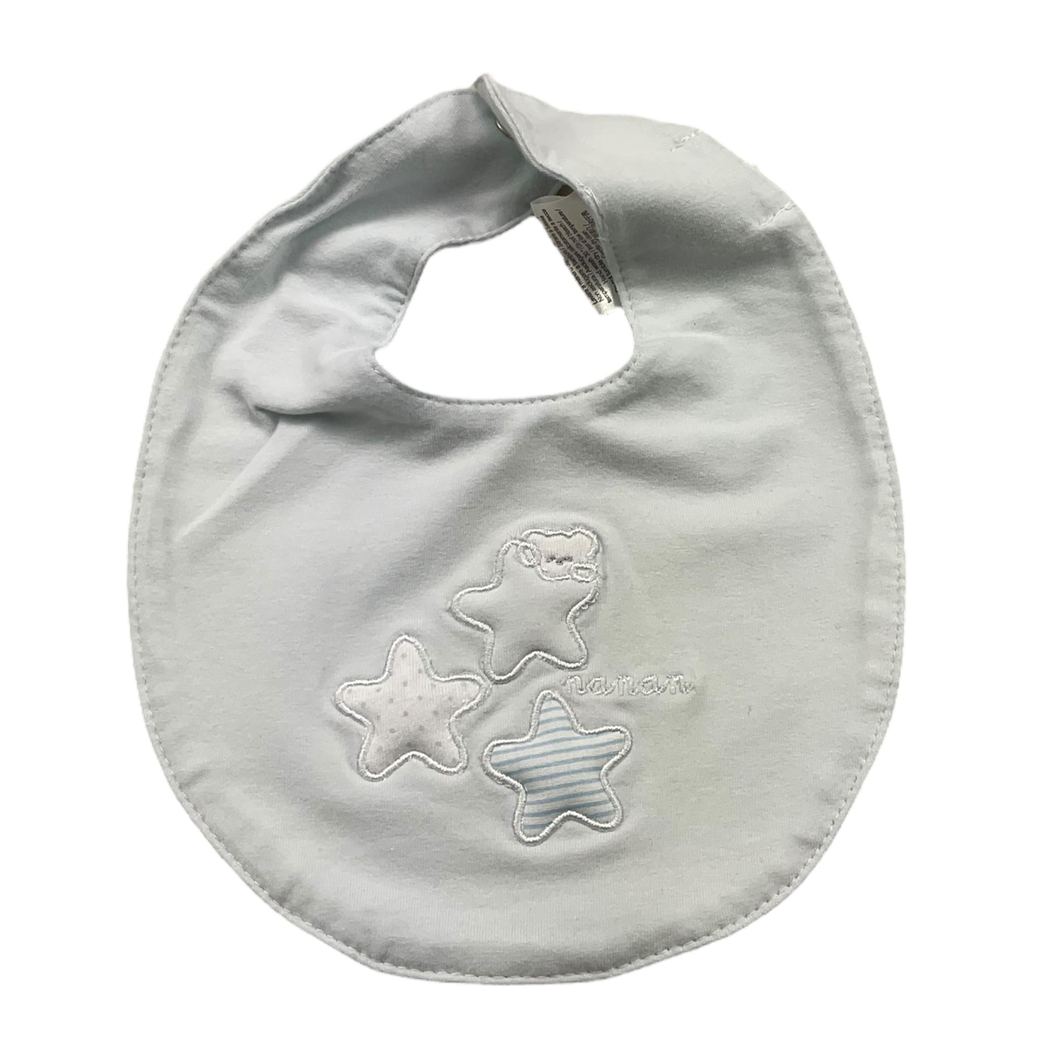 NANAN bavetta tinta unita Azzurro per Neonato I21SCARET04A AZZURRO NANAN 