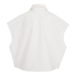 Missoni Camicia Giromanica Tinta Unita  per Bambina MW5A92 BIANCO MISSONI 