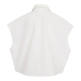 Missoni Camicia Giromanica Tinta Unita  per Bambina MW5A92 BIANCO MISSONI 