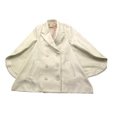 VICOLO cappotto modello mantella tinta unita doppiopetto Bianco per Bambina 3141OC00063 BIANCO VICOLO 