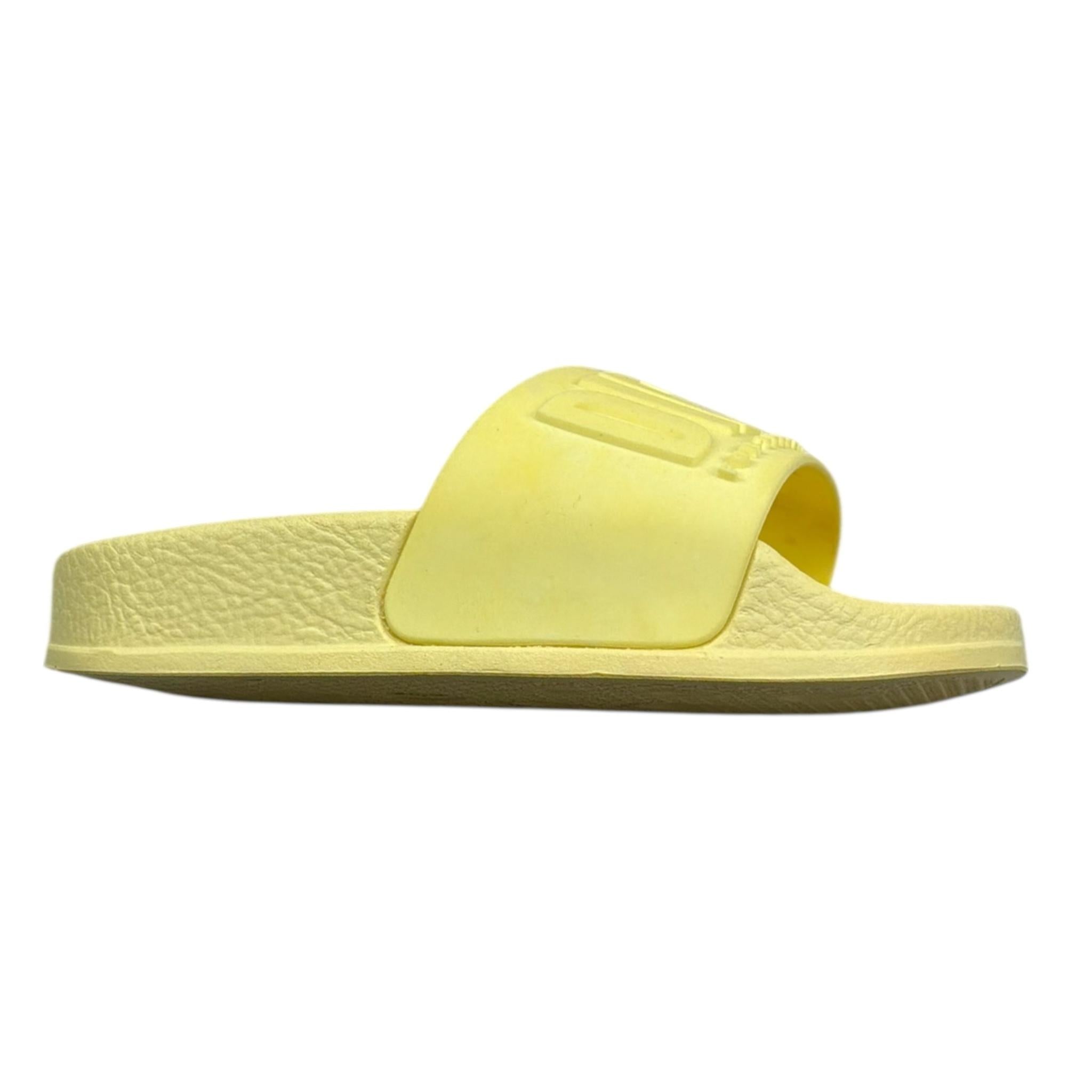 Diesel Ciabatta Tinta Unita con Logo per Bambino CIAB GIALLO DIESEL 