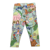 Stella Mccartney Leggins Tinta Unita con Stampa per Bambina TW6A60 AZZURRO STELLA McCARTNEY 