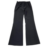 Naida Pantalone Tinta Unita Modello Zampa per Bambina NAPA310 NERO NAIDA 