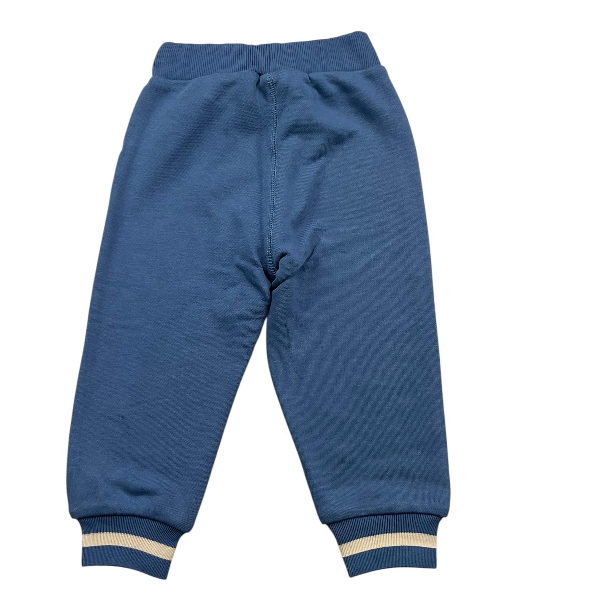 JECKERSON pantalone modello tuta tinta unita con profili logati Blu per Neonato JN3715 BLU JECKERSON 