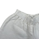 Il Gufo Short Tinta Unita con Elastico In Vita per Bambina P25PB181L6009J BIANCO IL GUFO 