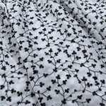 Caffe' D'Orzo Abito Tinta Unita con Fantasia per Bambina ZW1A82M0063 BIANCO CAFFE' D'ORZO 