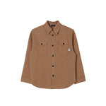 N°21 camicia tinta unita con bottoni Cammello per Bambino N21A02 CAMMELLO N°21 