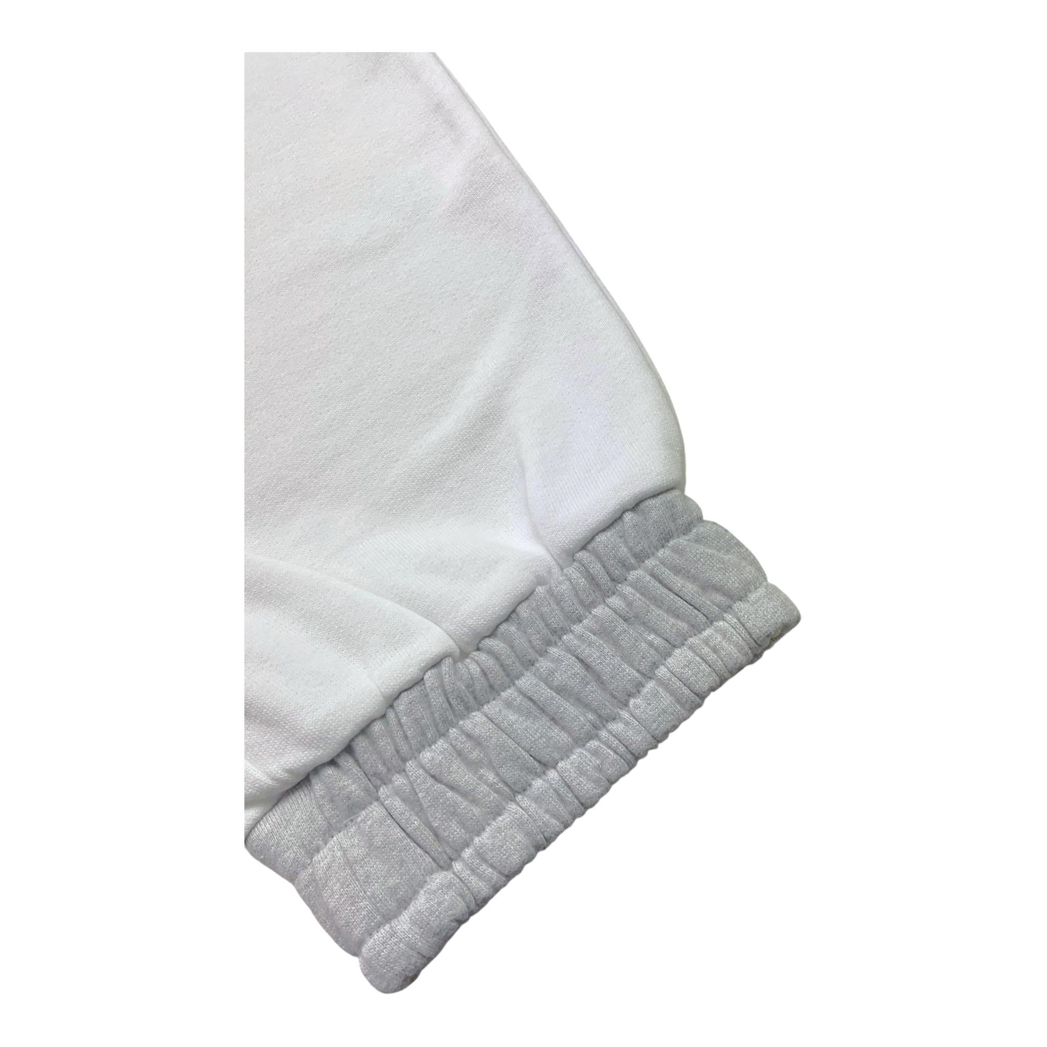 Eleventy Pantalone Tinta Unita con Elastico In Contrasto per Bambino EW6Q70 BIANCO ELEVENTY 