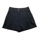 TWINSET short tinta unita con girovita regolabile Nero per Bambina 242GJ211CX NERO TWINSET 