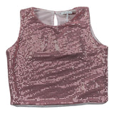 Lu Lu By Miss Grant Canotta Tinta Unita con Paillettes per Bambina LL3477 ROSA LU LU BY MISS GRANT 