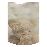 BARCELLINO bavetta tinta unita con stampa Bianco per Neonata 115605 BIANCO BARCELLINO 