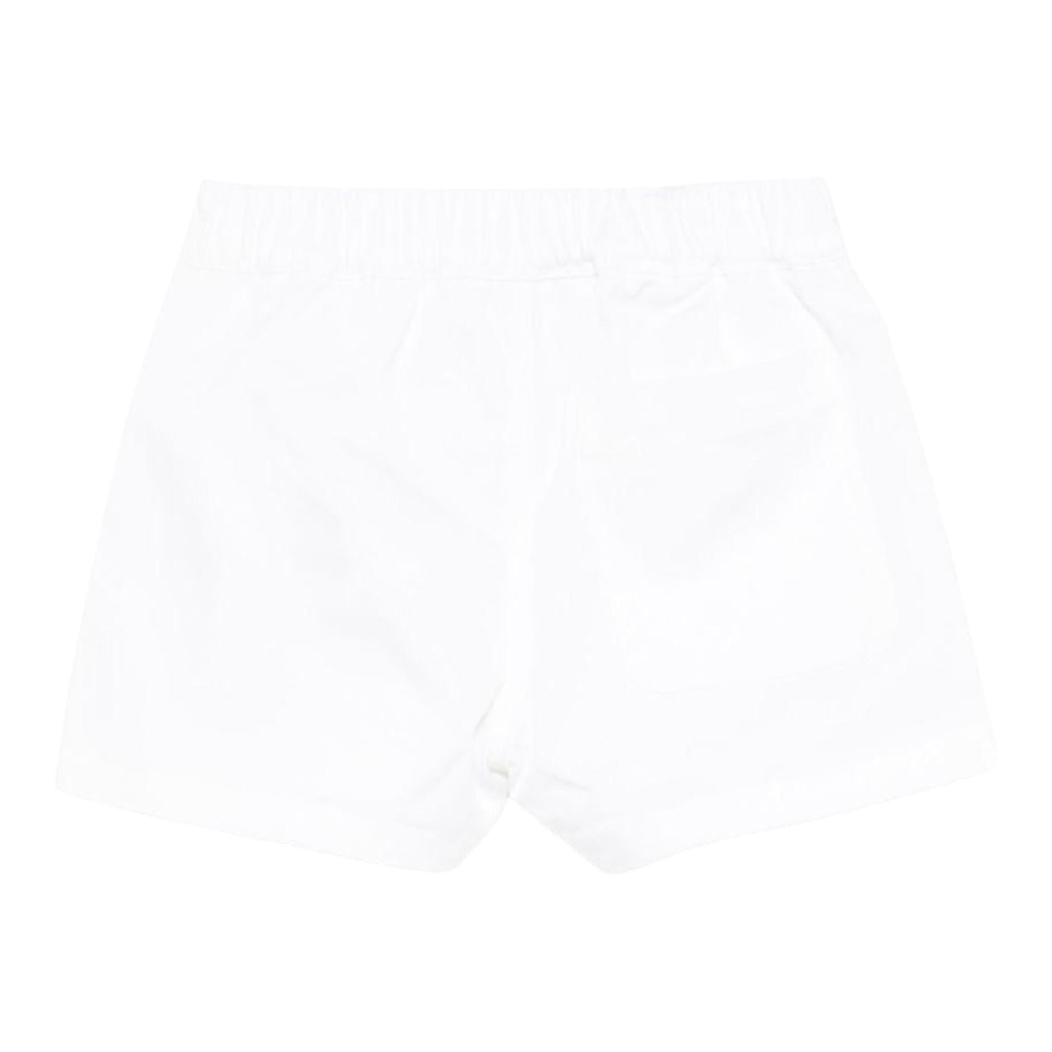 Moschino Bermuda tinta unita con Logo Bianco per Bambino MUQ018JXXXX BIANCO MOSCHINO 