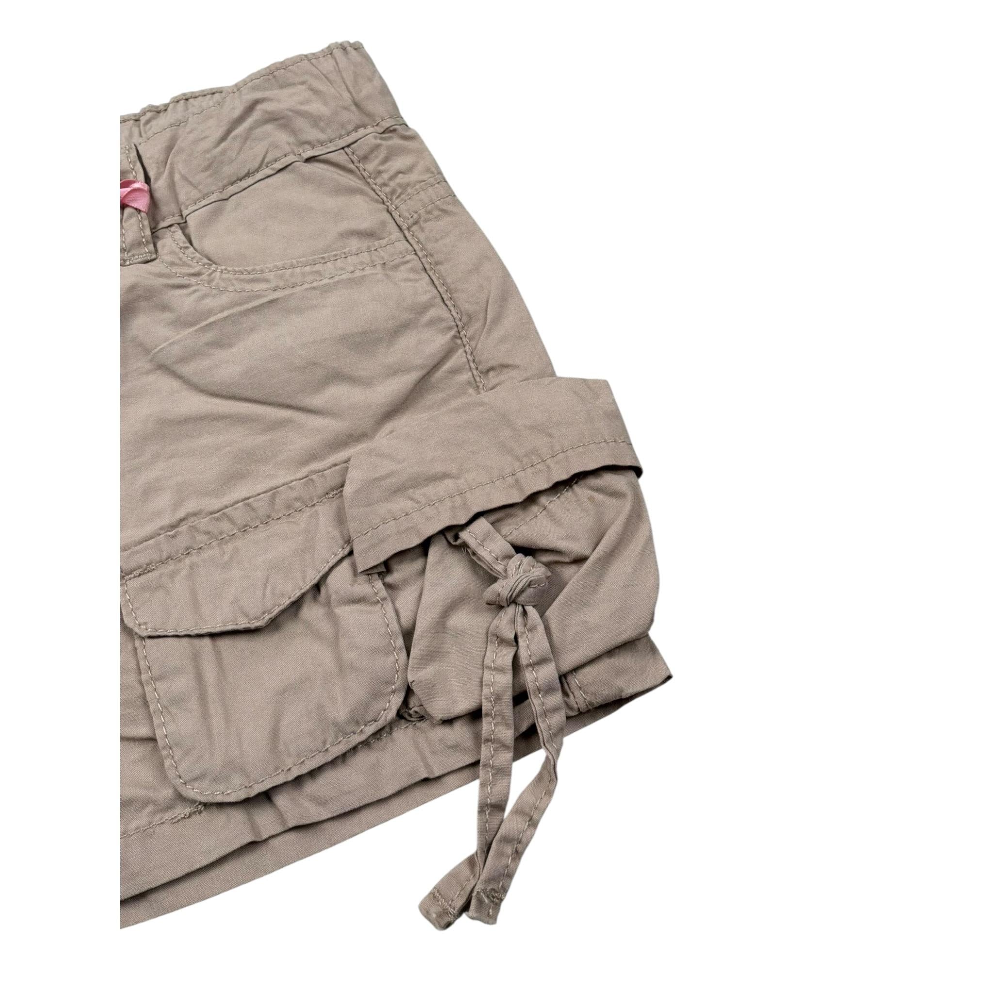 Vicolo Short Tinta Unita con Girovita Regolabile per Bambina 3146S00240X BEIGE VICOLO 