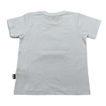 Daniele Alessandrini T-Shirt Girocollo Tinta Unita con Stampa per Bambino 1296M00261JX BIANCO DANIELE ALESSANDRINI 