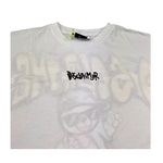 Disclaimer T-Shirt Girocollo Tinta Unita con Stampa per Bambino 25EDK58437 BIANCO DISCLAIMER 