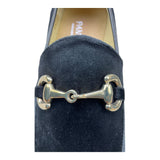 PANYNO mocassino tinta unita in camoscio Nero per Bambina E3106 NERO PANYNO 