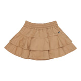 Monnalisa Gonna Tinta Unita con Balze per Neonata 17E701 BEIGE MONNALISA 