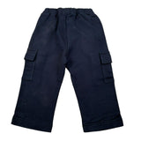 Il Gufo Pantalone Tuta Tinta Unita con Tasconi per Neonato P25PL436M0116 BLU IL GUFO 