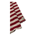 @MADILLY maglia fantasia a righe girocollo Rosso/beige per Bambino 02033 ROSSO/BEIGE @MADILLY 