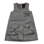 JOHN RICHMOND abito giromanica tinta unita con tasconi Grigio per Bambina RGA25155VE GRIGIO JOHN RICHMOND 