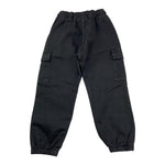 Never Too Pantalone Tinta Unita con Elastico In Vita per Bambino NT1791B NERO NEVER TOO 
