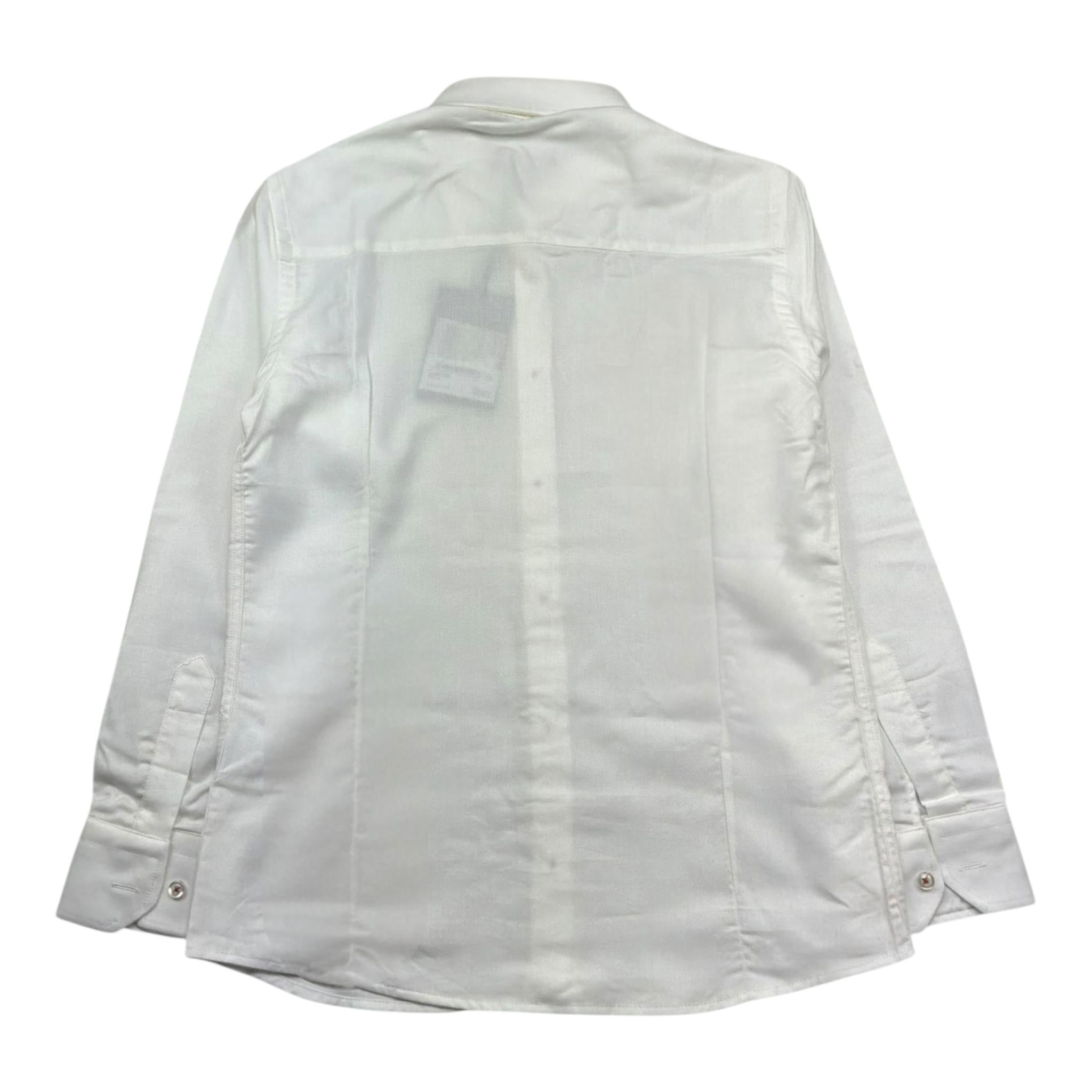 Emanuel Pris Camicia Manica Lunga Tinta Unita per Bambino ECM4176R PANNA EMANUEL PRIS 