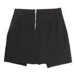 BALMAIN short tinta unita con bottoni in contrasto Nero per Bambina 6R7A21 NERO BALMAIN 
