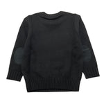 PAOLO PECORA maglia girocollo tinta unita Nero per Bambino PP3756 NERO PAOLO PECORA 