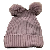 CND cappello tinta unita cn pon pon Lilla per Neonata 948816 LILLA CND 