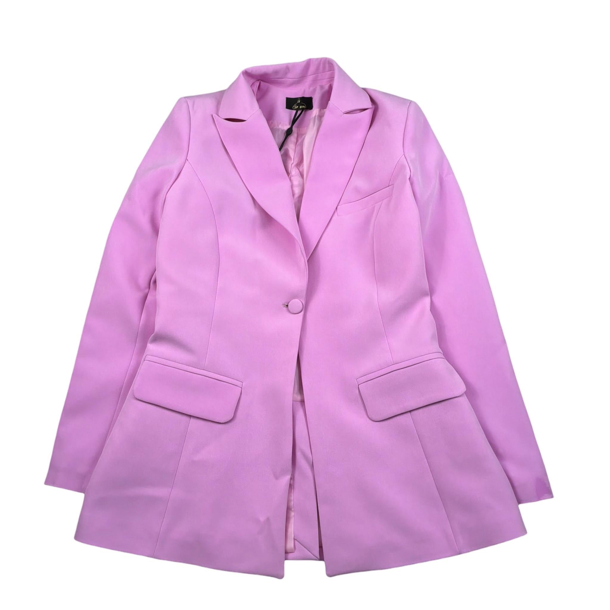 Fun & Fun Giacca Tinta Unita per Bambina FNCJJK01017 GLICINE FUN & FUN 