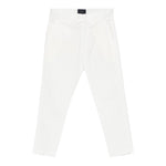 Fay Pantalone Tinta Unita con Girovita Regolabile per Bambino FW6P10 BIANCO FAY 