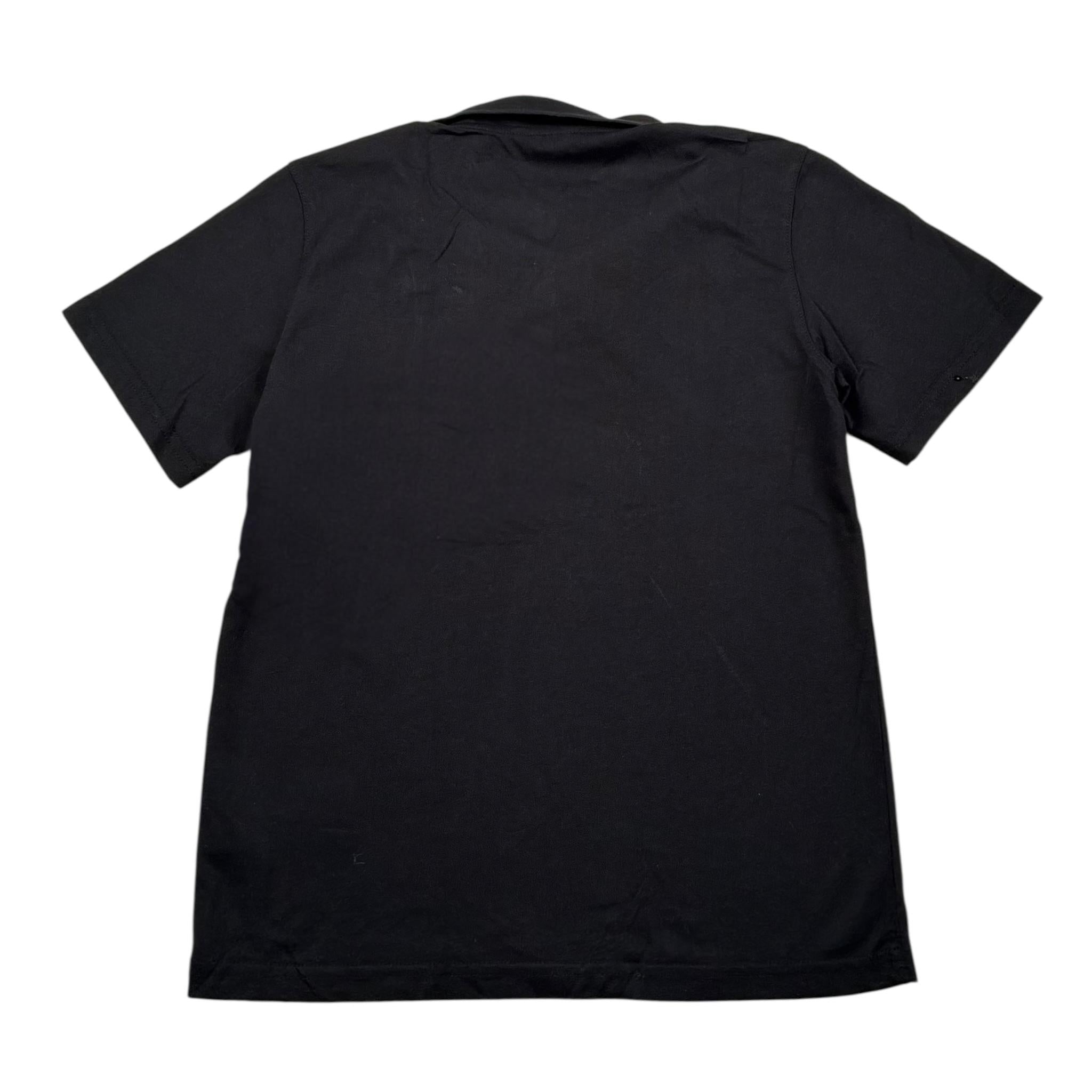 Refrigiwear Polo Mezza Manica Tinta Unita con Logo per Bambino RW427 NERO REFRIGIWEAR 