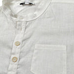 Aletta Camicia Mezza Manica Tinta Unita per Neonato R22754 PANNA ALETTA 